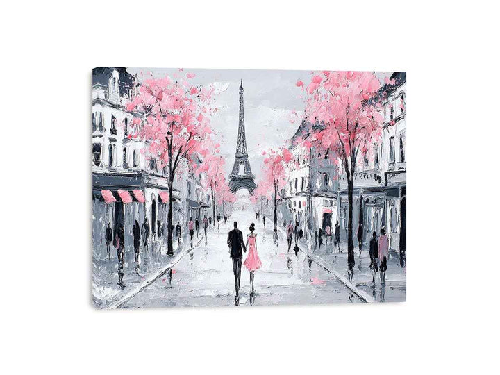 Paris in Bloom Painting