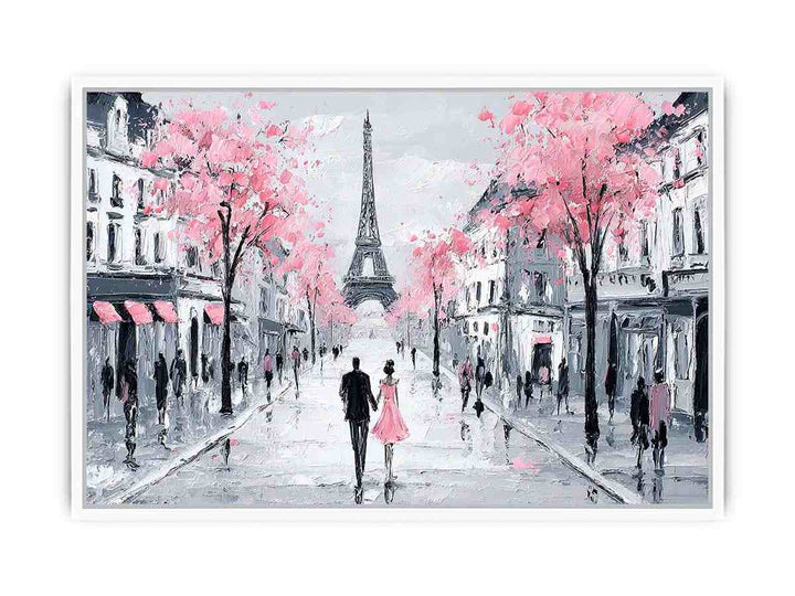 Paris in Bloom Framed Print