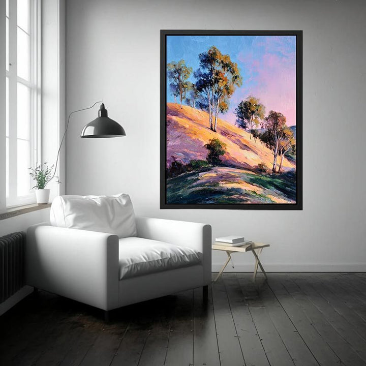 Eucalyptus Trees Painting