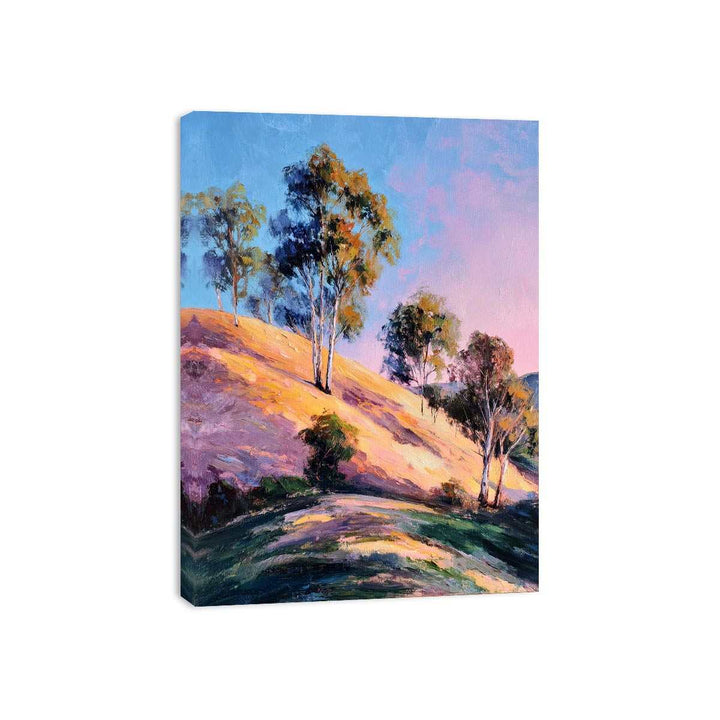 Eucalyptus Trees Painting