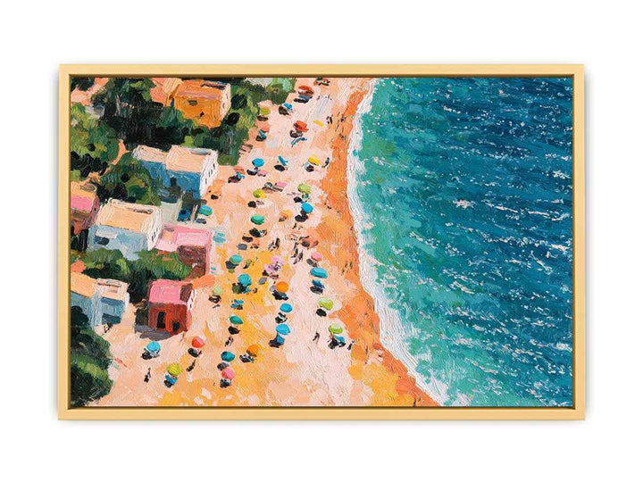 Coastal Calm  Streched canvas