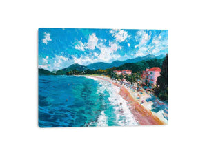 Whispering Tides Framed Print