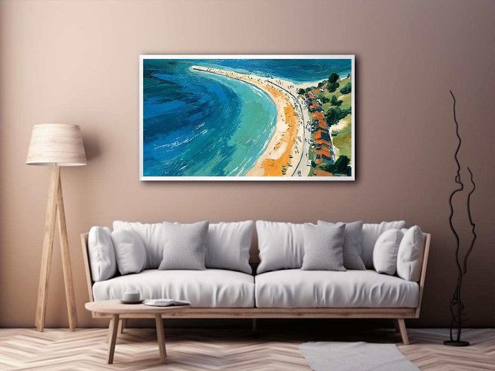 Serene Shoreline Painting