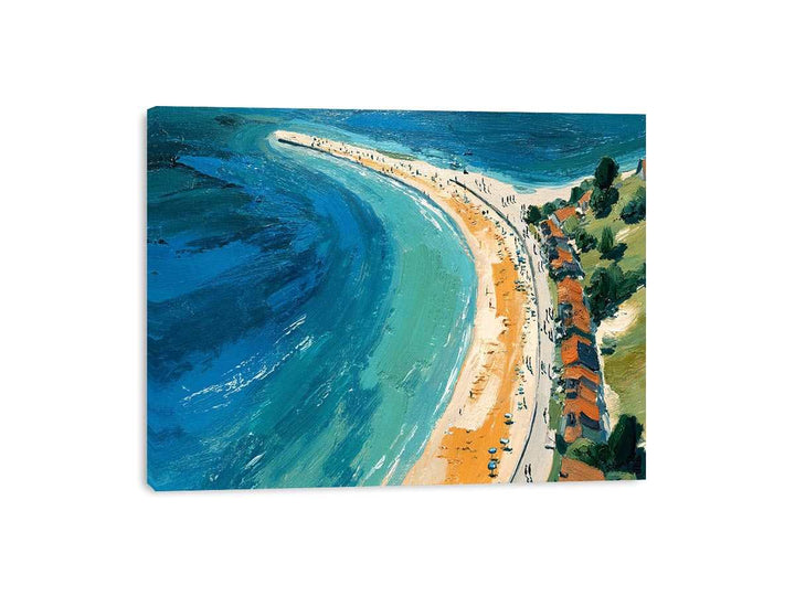 Serene Shoreline Painting