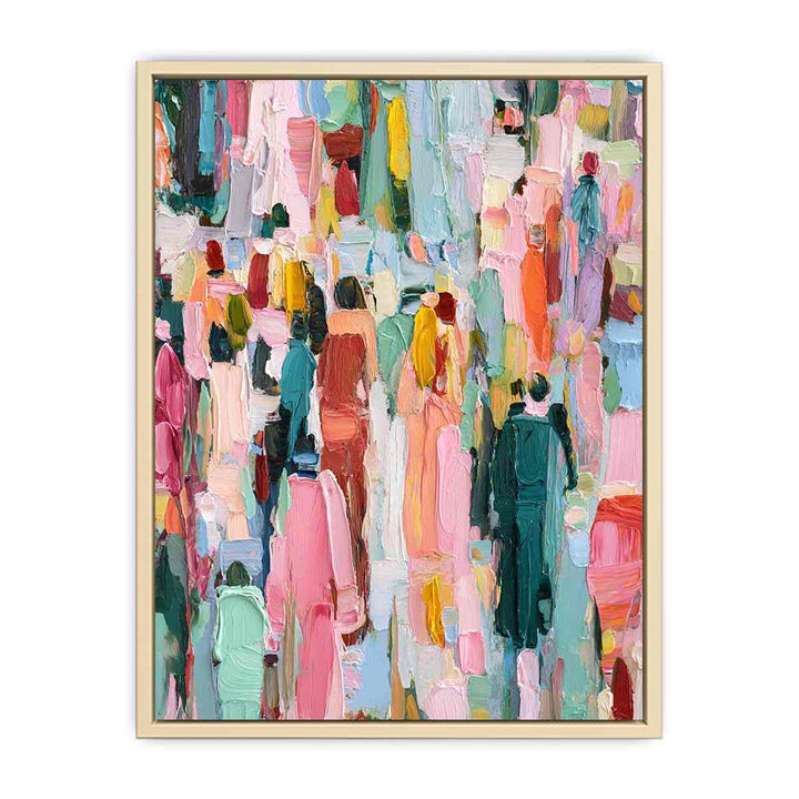 Horizon of Waves  Art Print