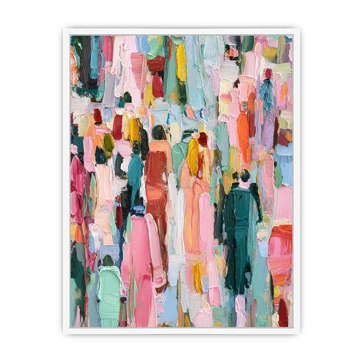 Horizon of Waves Framed Print