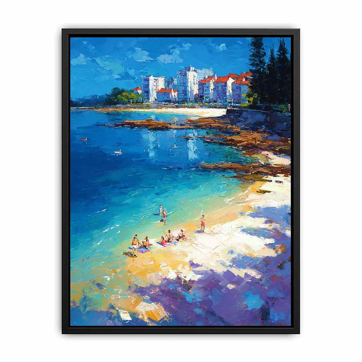 Manly bay  Canvas Print