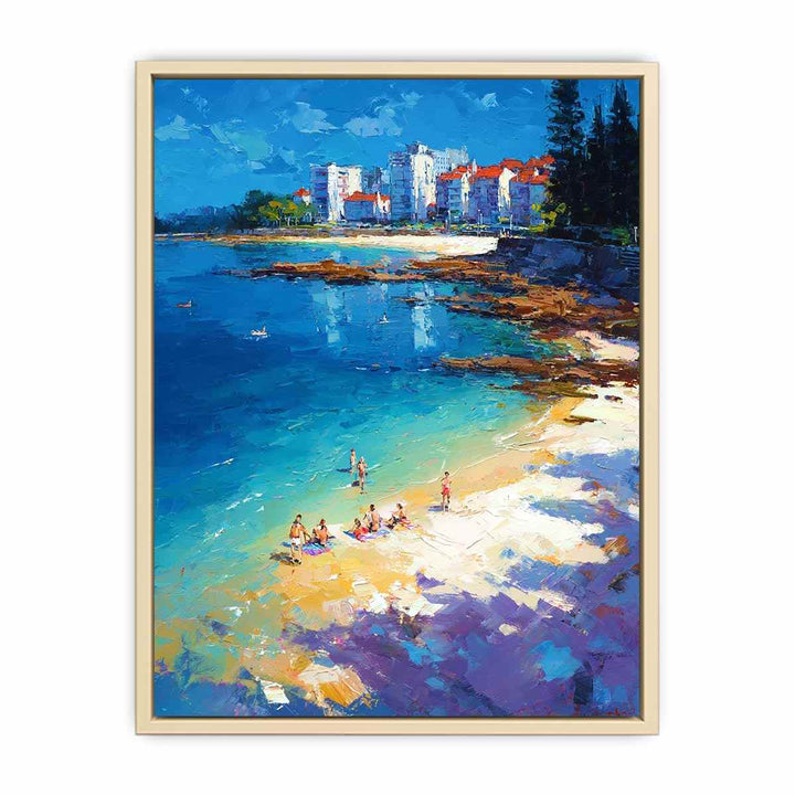 Manly bay  Art Print