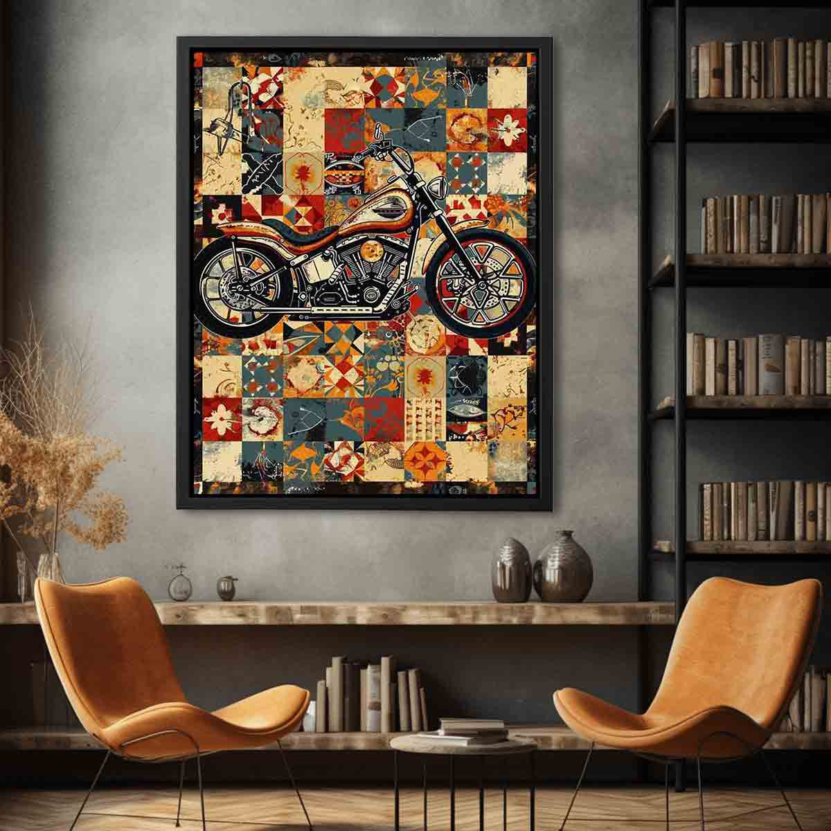 Motorcycle Patchwork