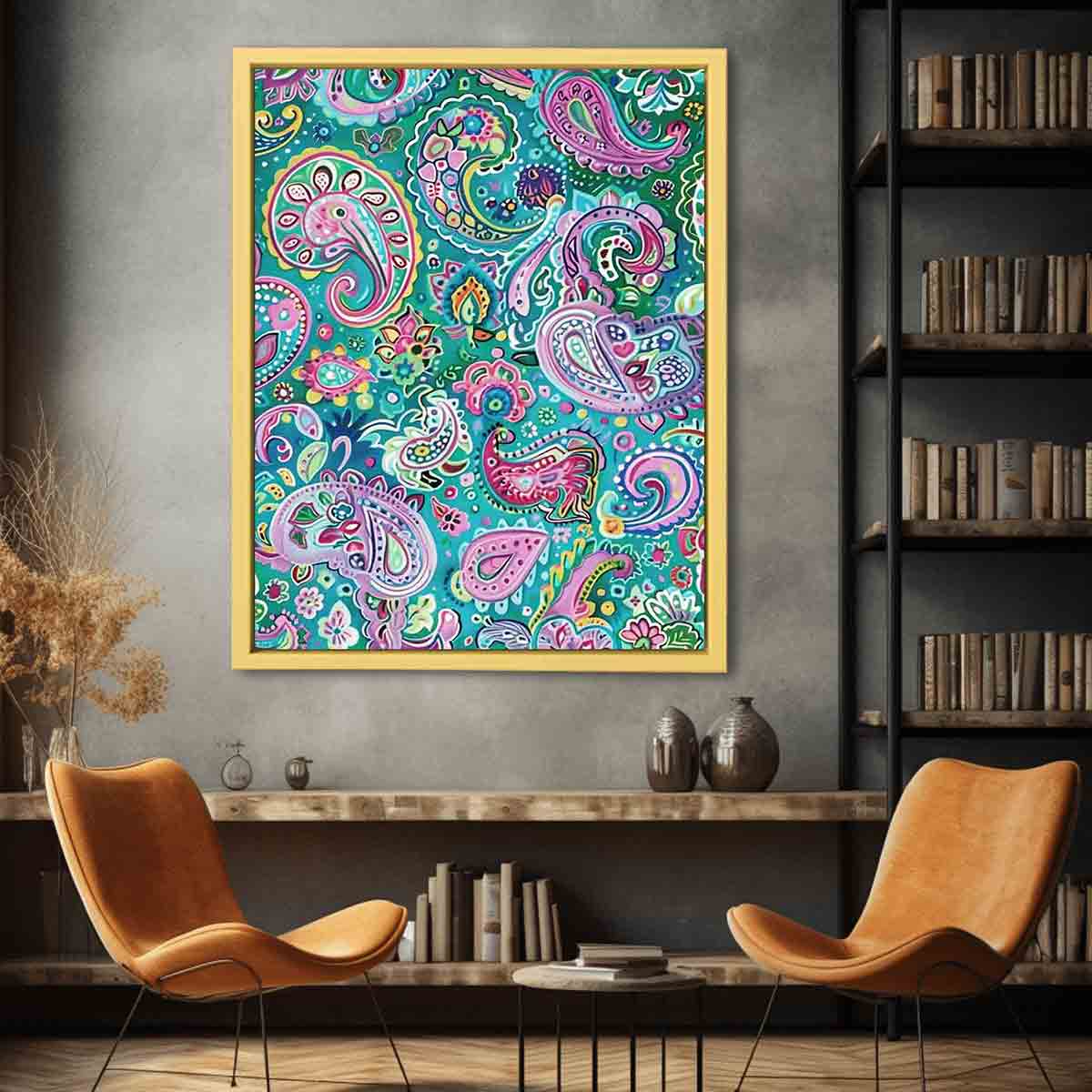Spring Paisley