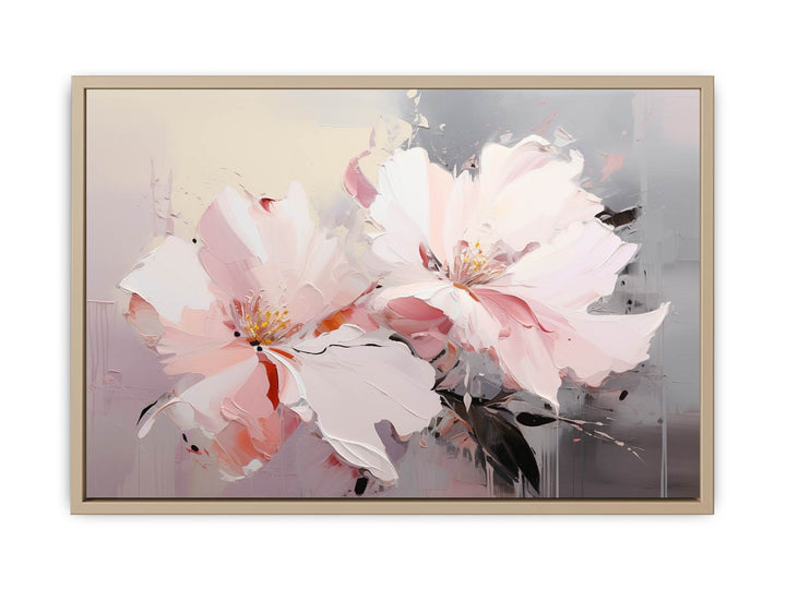 Pink Flower Bloom  framed Print