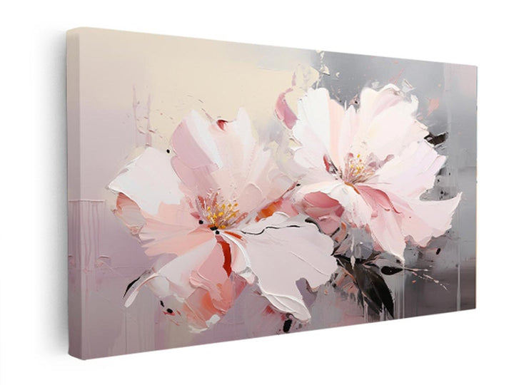 Pink Flower Bloom   canvas Print