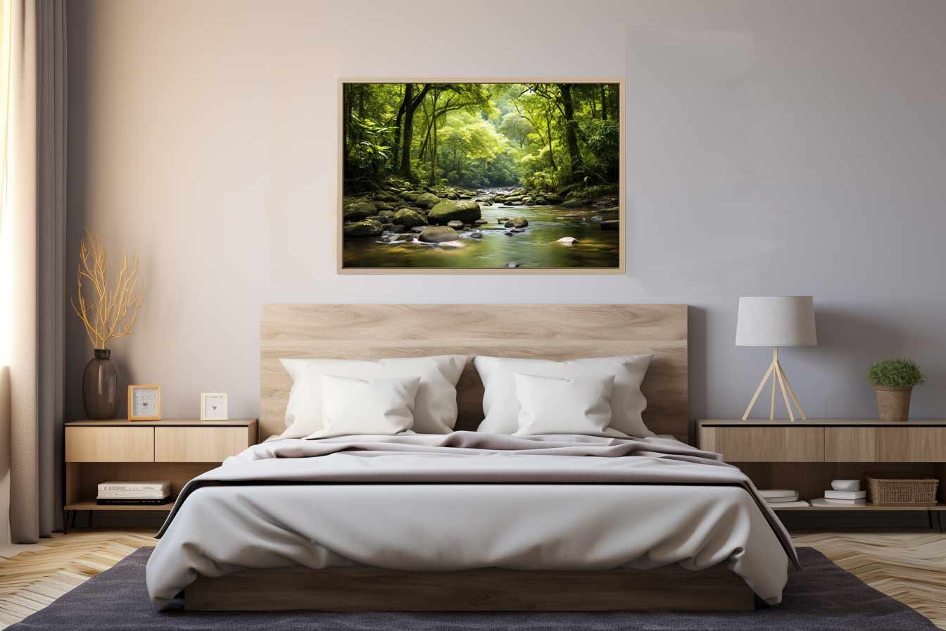 River In Rainforest  