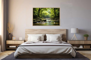 River In Rainforest  
