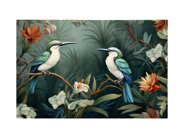  Lily Birds Tropical  