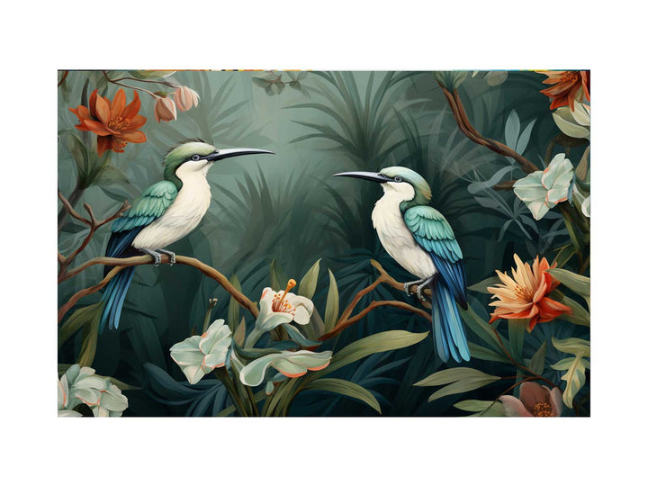  Lily Birds Tropical  