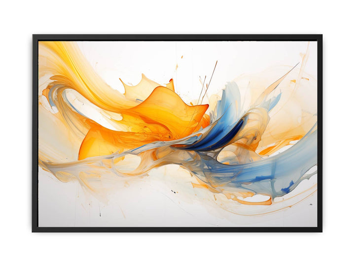  Splash Abstarct Art   canvas Print