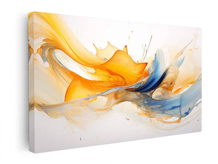  Splash Abstarct Art   canvas Print