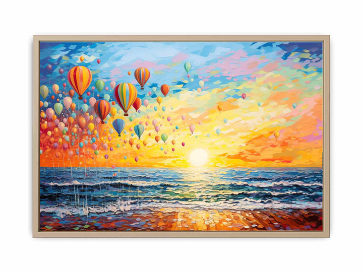 Dreams Beach Fine Art  framed Print