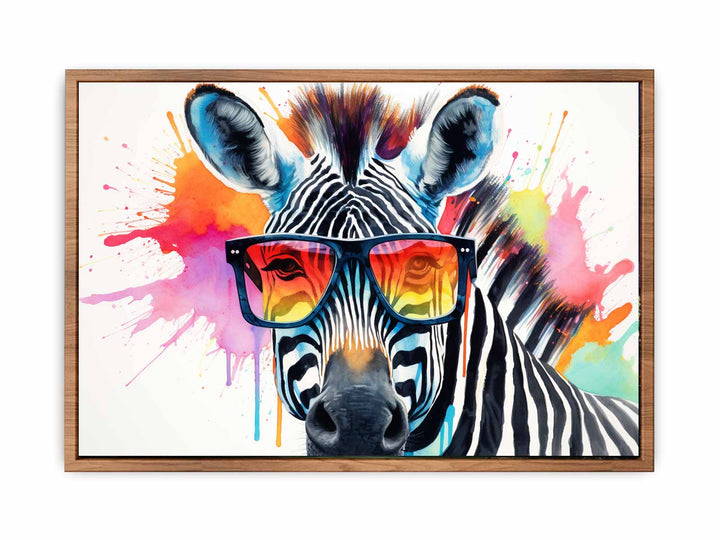 Cool Zebra Art   Painting