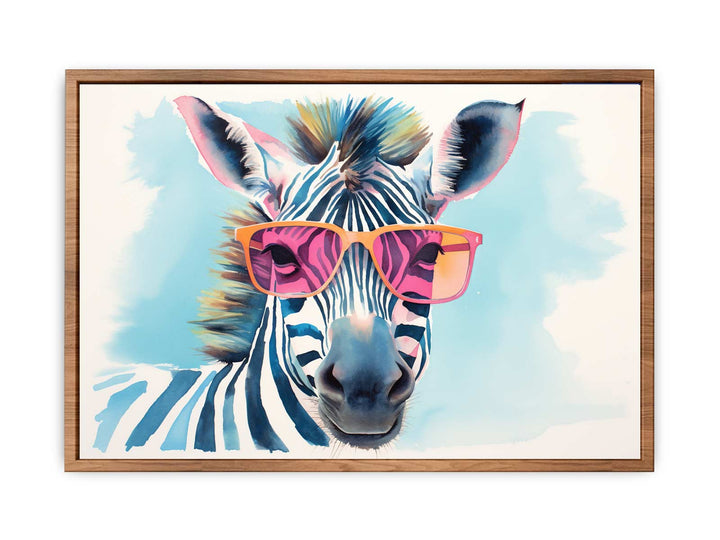 Cool Zebra Painting  
