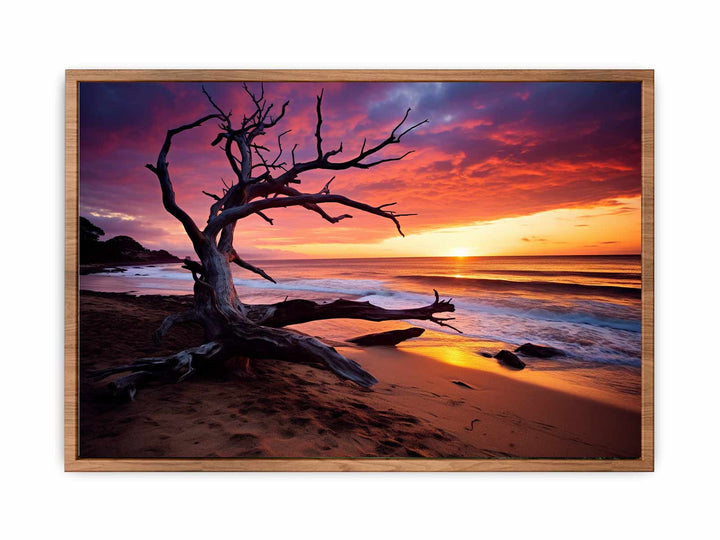 Beach Sunset   Painting