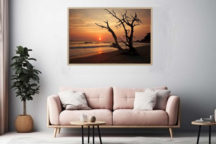 Botany Bay Australia Sunset Art  Print