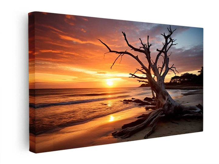 Botany Bay Australia Painting  canvas Print