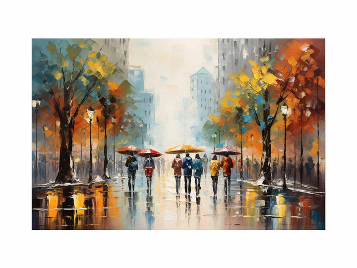 Colorful Umbrellas  