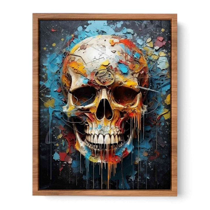 Skull Art Poster  Painting