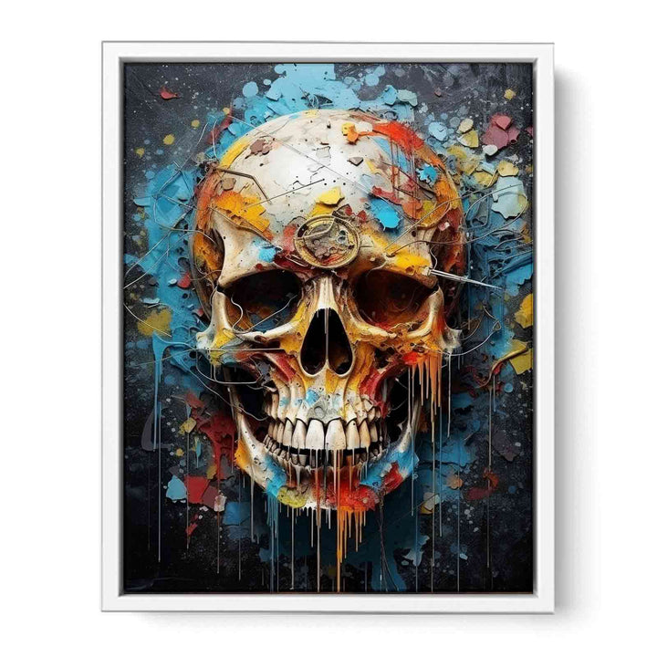 Skull Art Poster  Painting