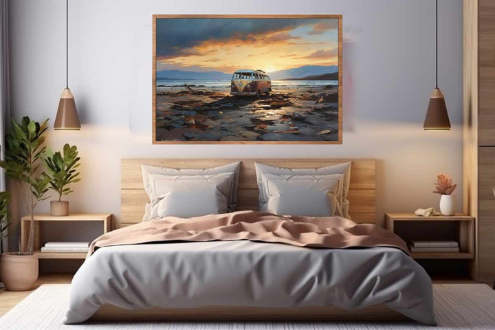 CAMPARVAN PARK Art Print