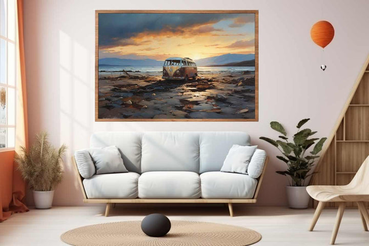 CAMPARVAN PARK Art Print