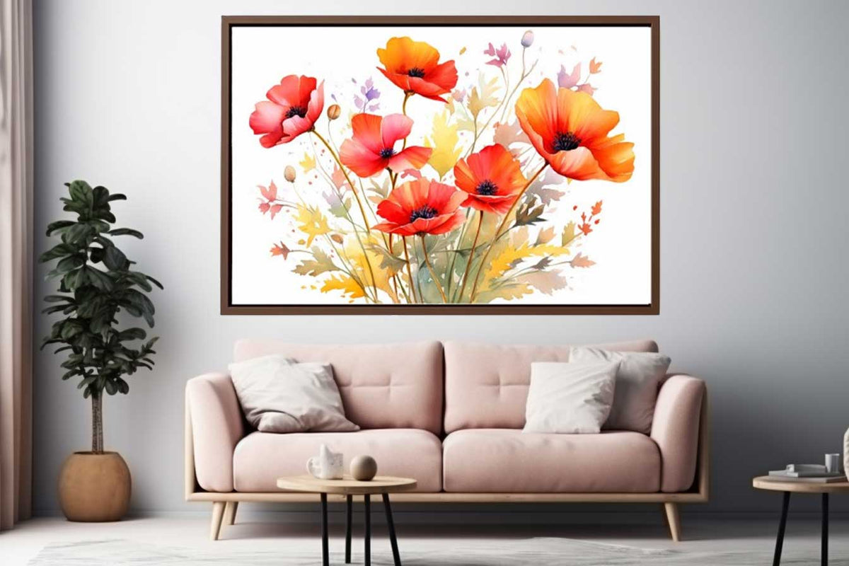 Radiant Poppy Bloom