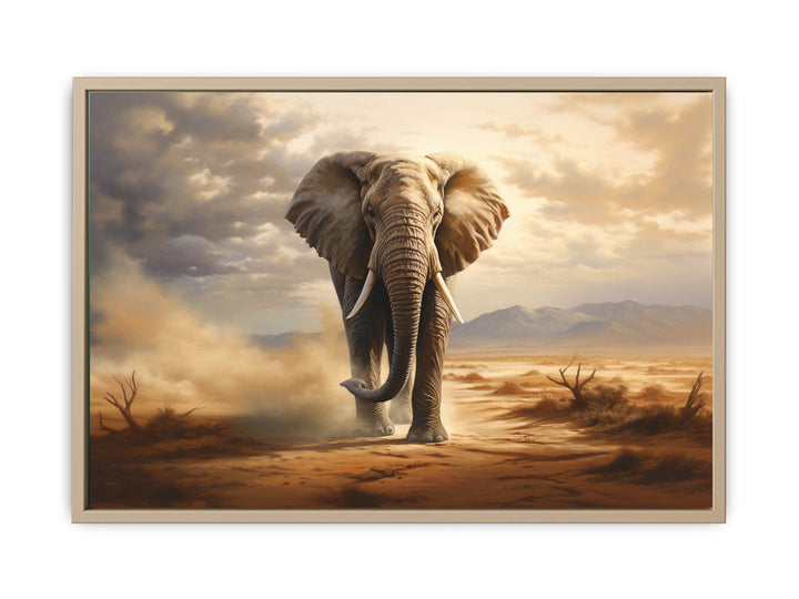 Elephant Wall Art Print framed Print