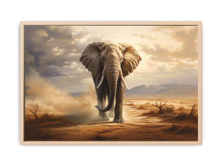 Elephant Wall Art Print framed Print