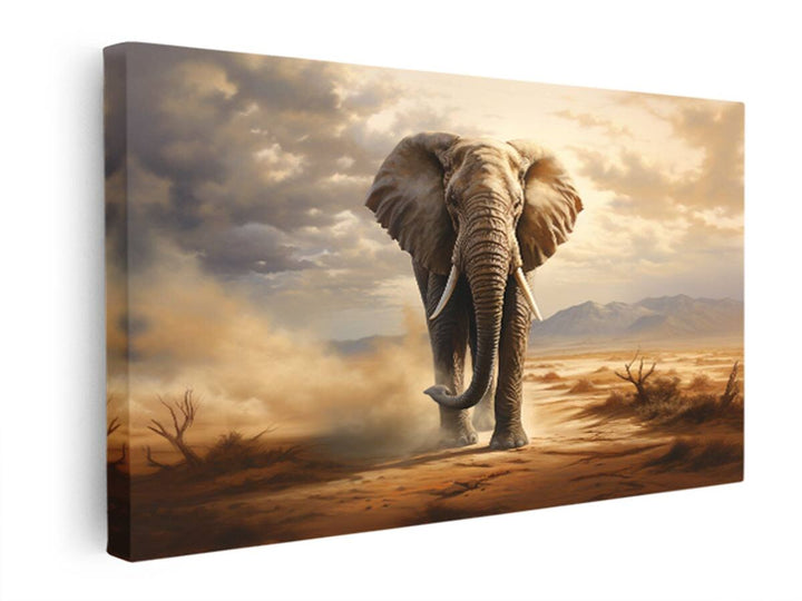 Elephant Wall Art Print  canvas Print