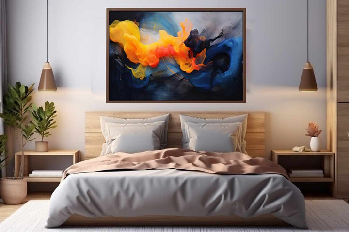 Abstract Clouds Art Print