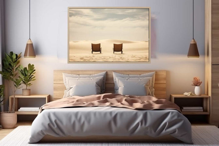Sand Dunes Art Print