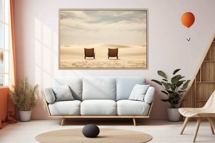 Sand Dunes Art Print