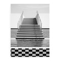 Steps To Sea Black And White  