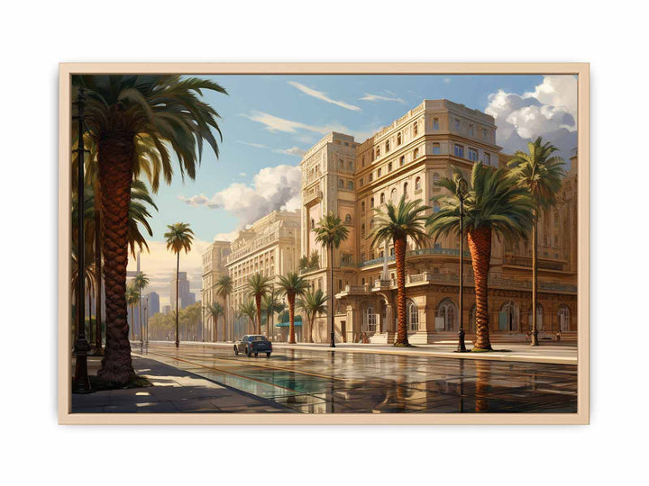 Palace Palm framed Print