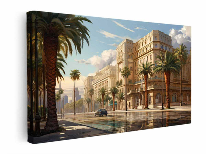 Palace Palm  canvas Print