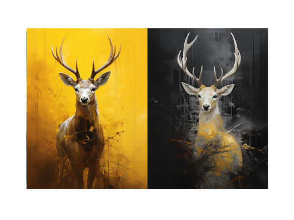 Abstract Stags 
