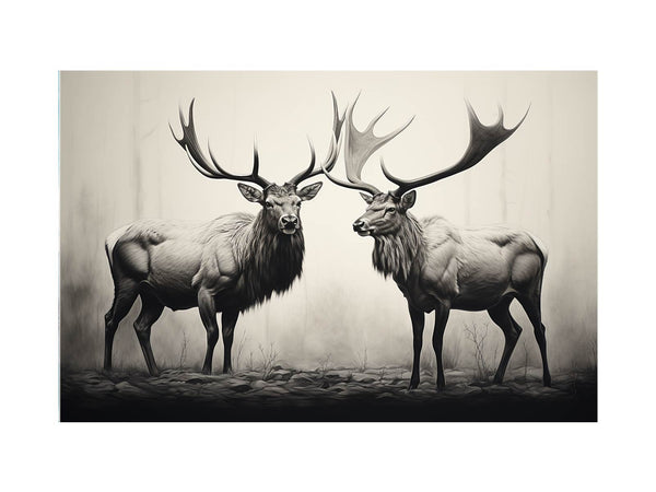 Vitage Stags  