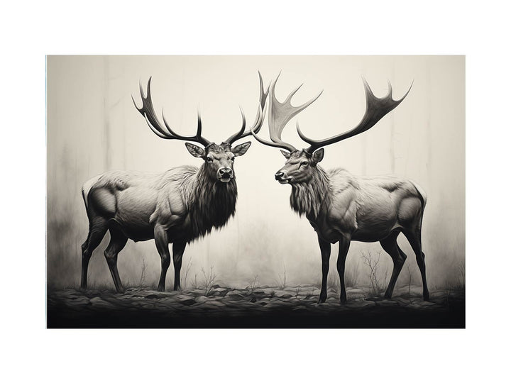Vitage Stags  