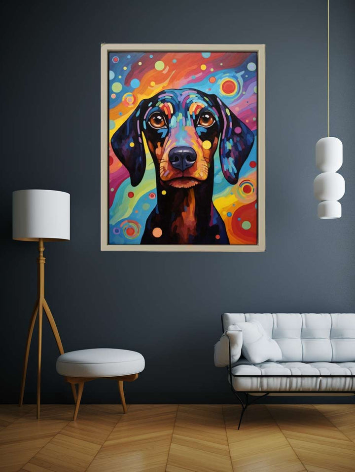 Modern Dog Pop Art Print