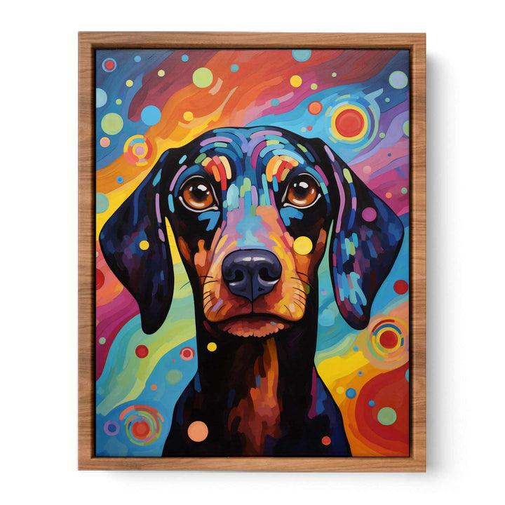 Modern Dog Pop Art  Painting