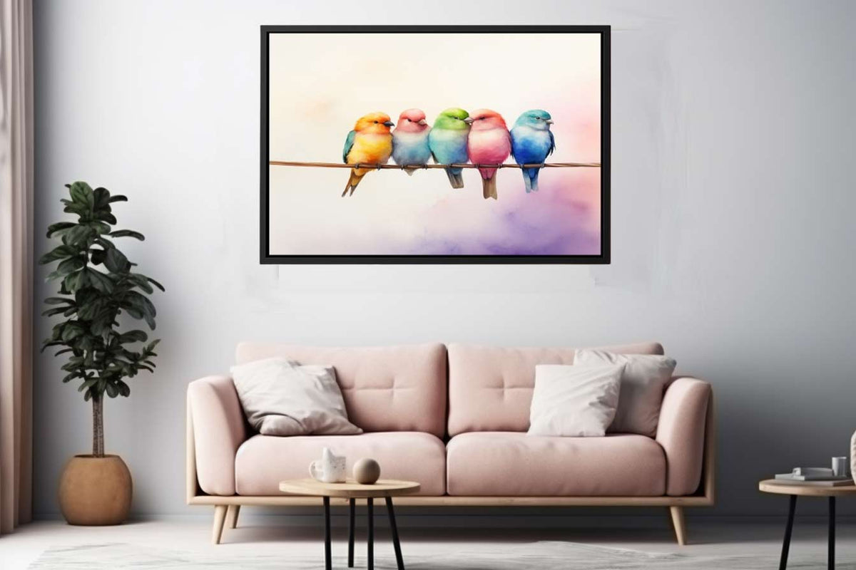 Birds On Wire 