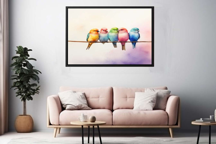 Birds On Wire 